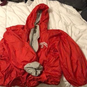 Ohio State rain jacket